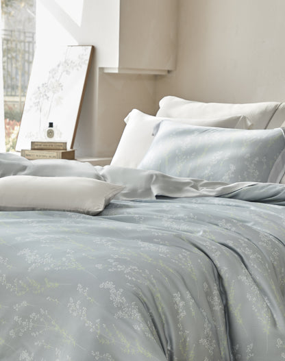 "One" Tencel Bedding Set- "Lunar Blossom"