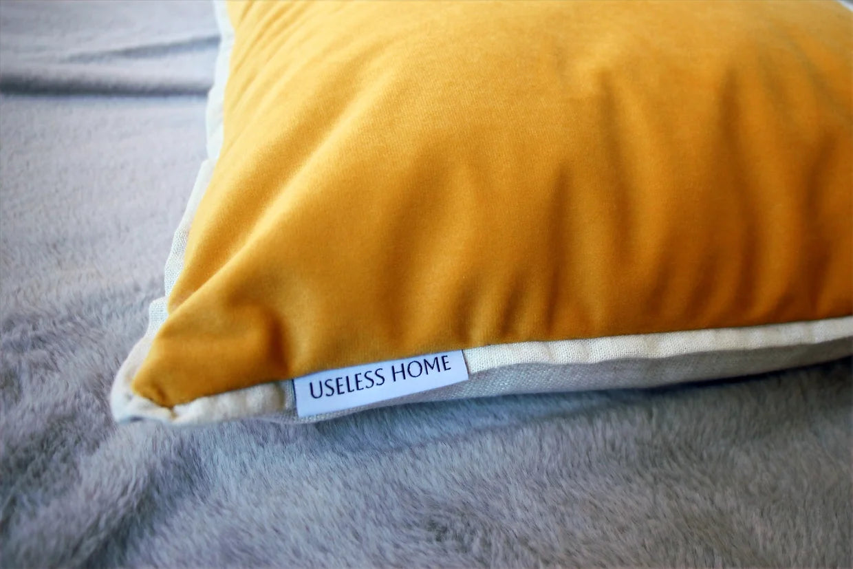 Velvet Pillow BedinOne X UselessHome