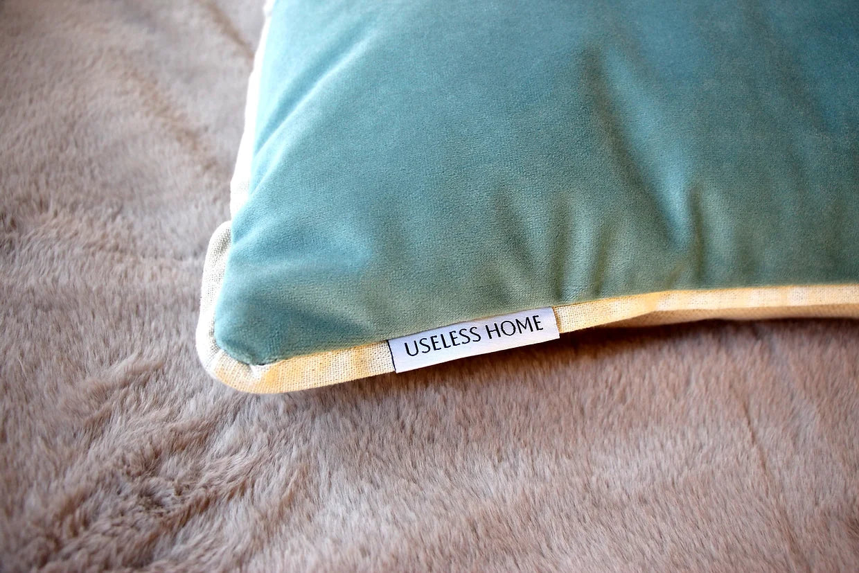 Velvet Pillow BedinOne X UselessHome